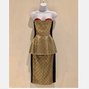 Stella McCartney Strapless Cocktail Dress